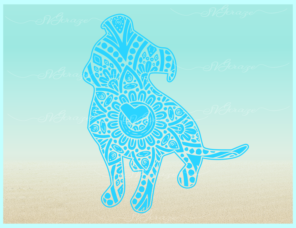 Download Free Design Svg Cutting Files For Cricut Pitbull Mandala Svg Free Smiling Pitbull Svg Eps Dxf Studio 3 Cut Files From Almost Files Can Be Used For Commercial