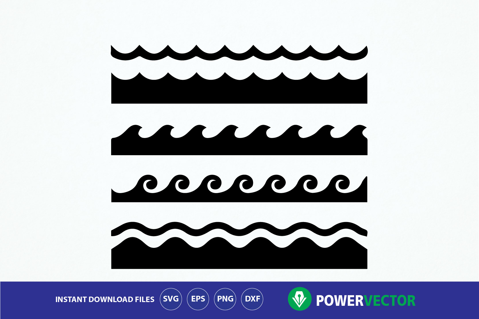 Download Waves Clip art Svg Files (102158) | SVGs | Design Bundles