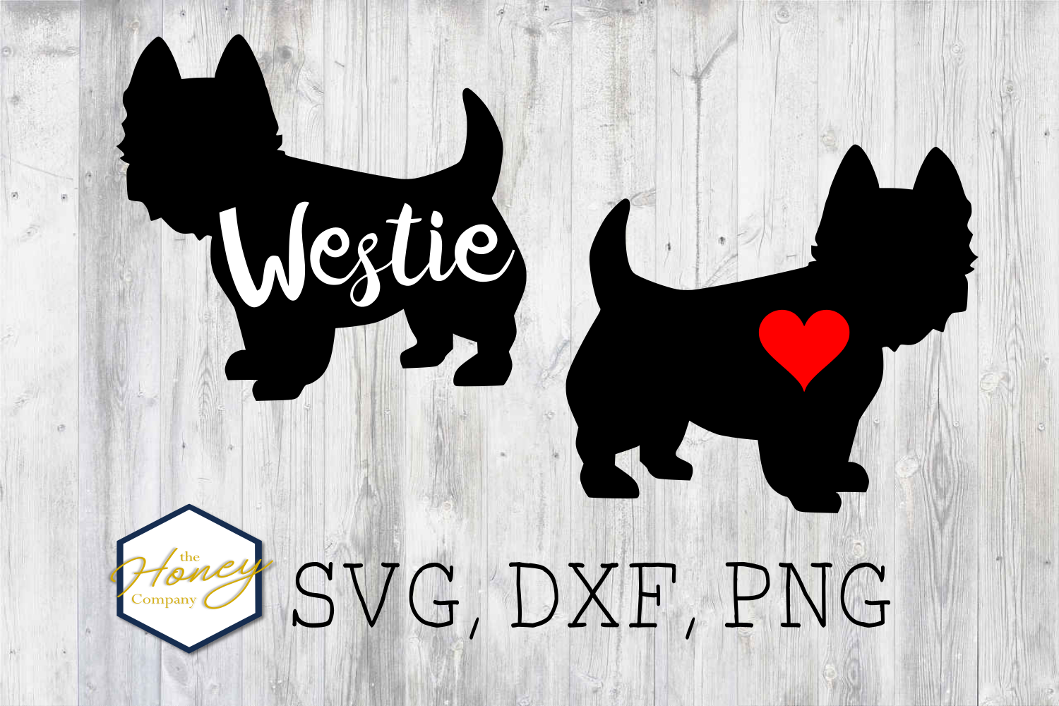 Westie SVG PNG DXF Dog Breed Lover Cut File Vector (277651) | Cut Files