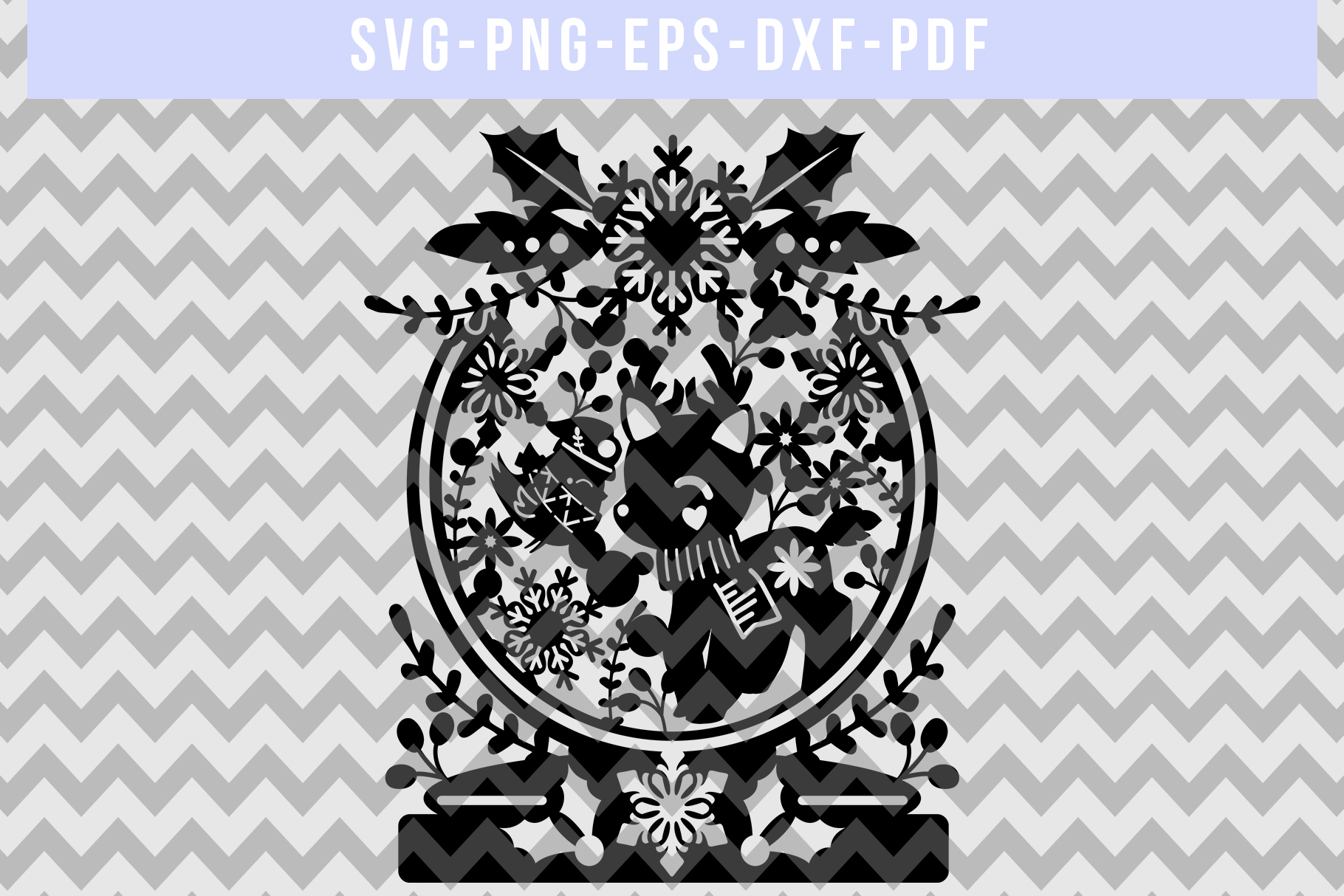 Download Winter SVG Cut File, Snowflake Papercut, Christmas ...