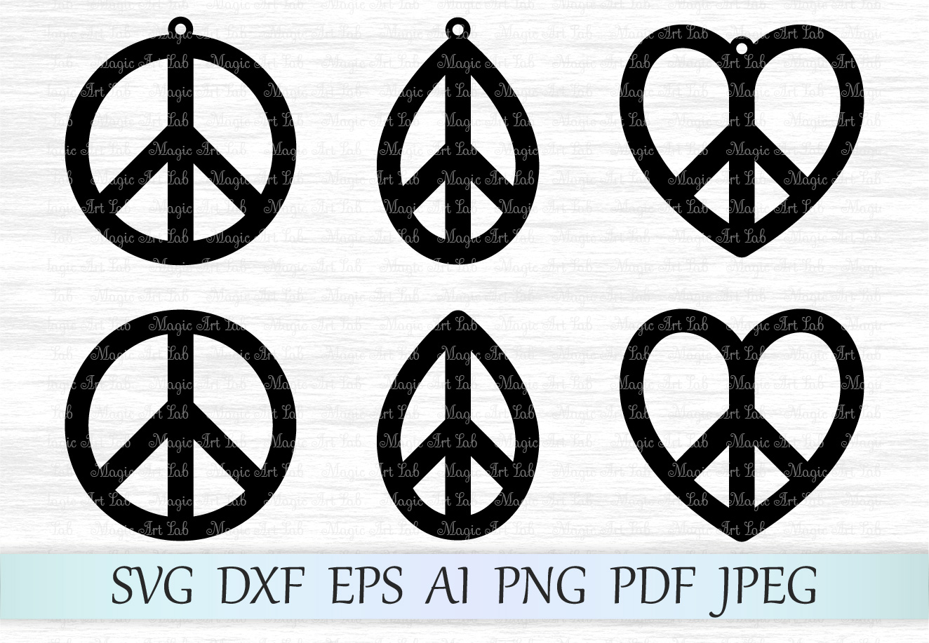 Download Peace svg file, Earring peace svg, Peace sign svg, Peace earrings svg, Peace clipart, Peace ...