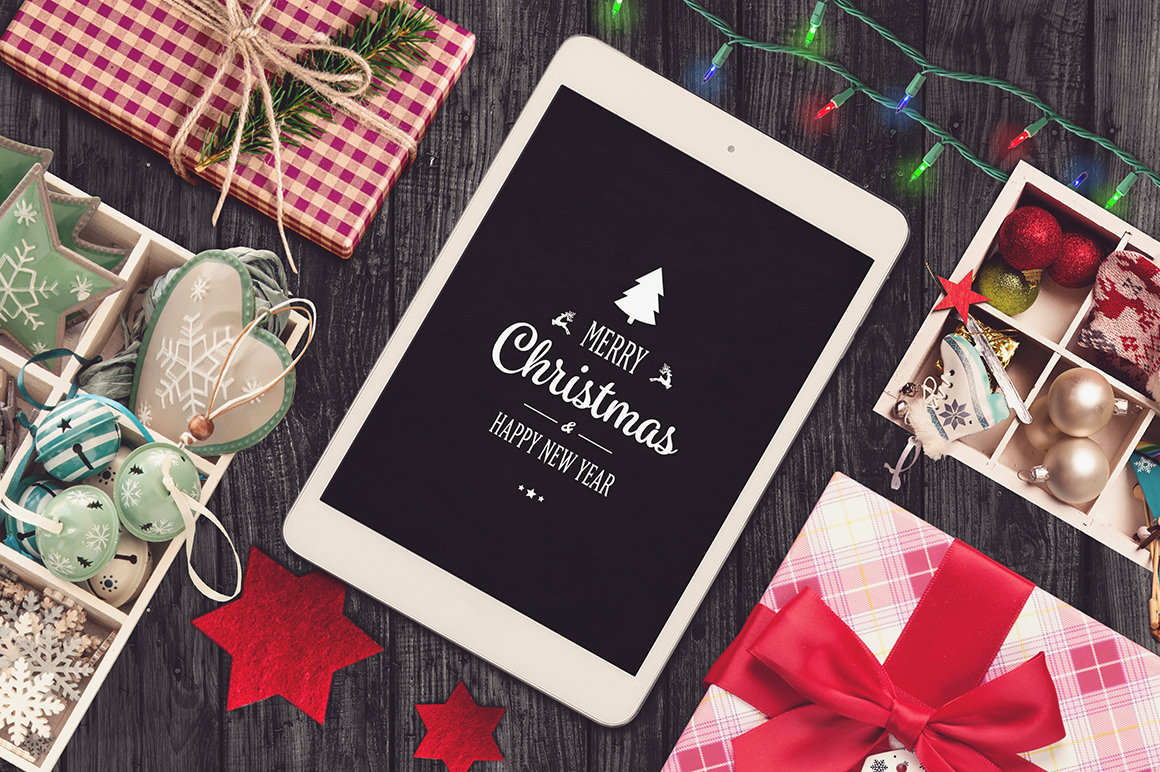 Download Christmas Mock-up Pack #5 (49191) | Mock Ups | Design Bundles