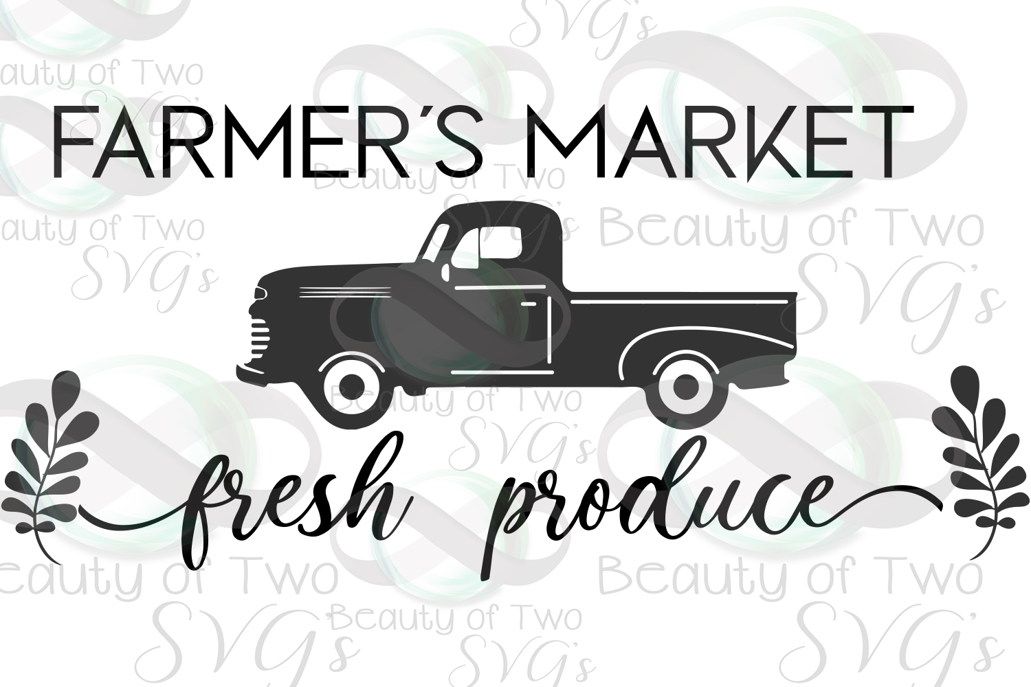 Download Farmers Market Vintage Truck svg and png, Farmhouse svg