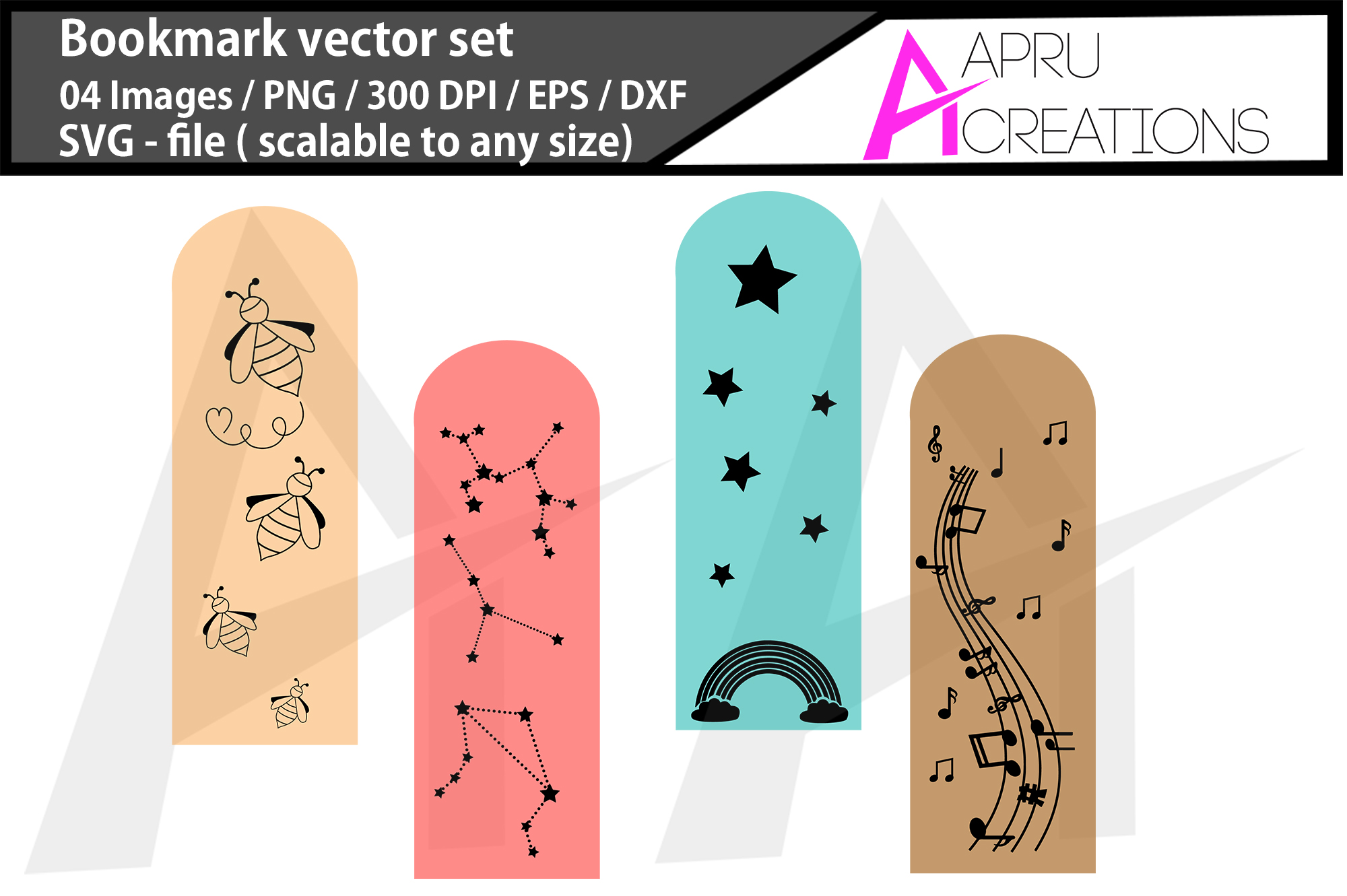 Bookmark silhouette/ bookmark svg