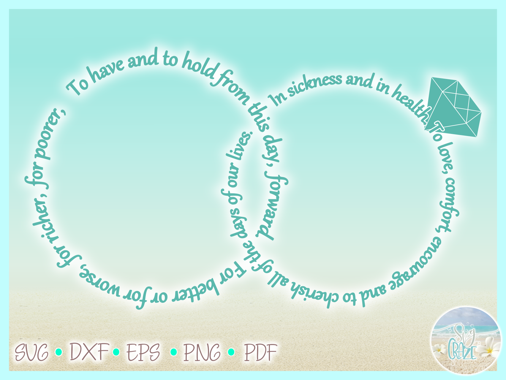 Download Wedding Vows Rings Engagement Marriage Bride Groom SVG
