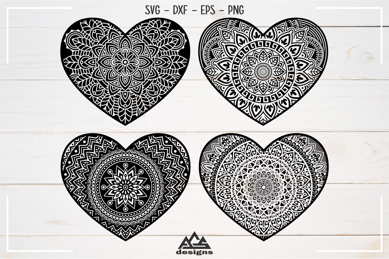 Free Free 118 Love Mandala Svg SVG PNG EPS DXF File