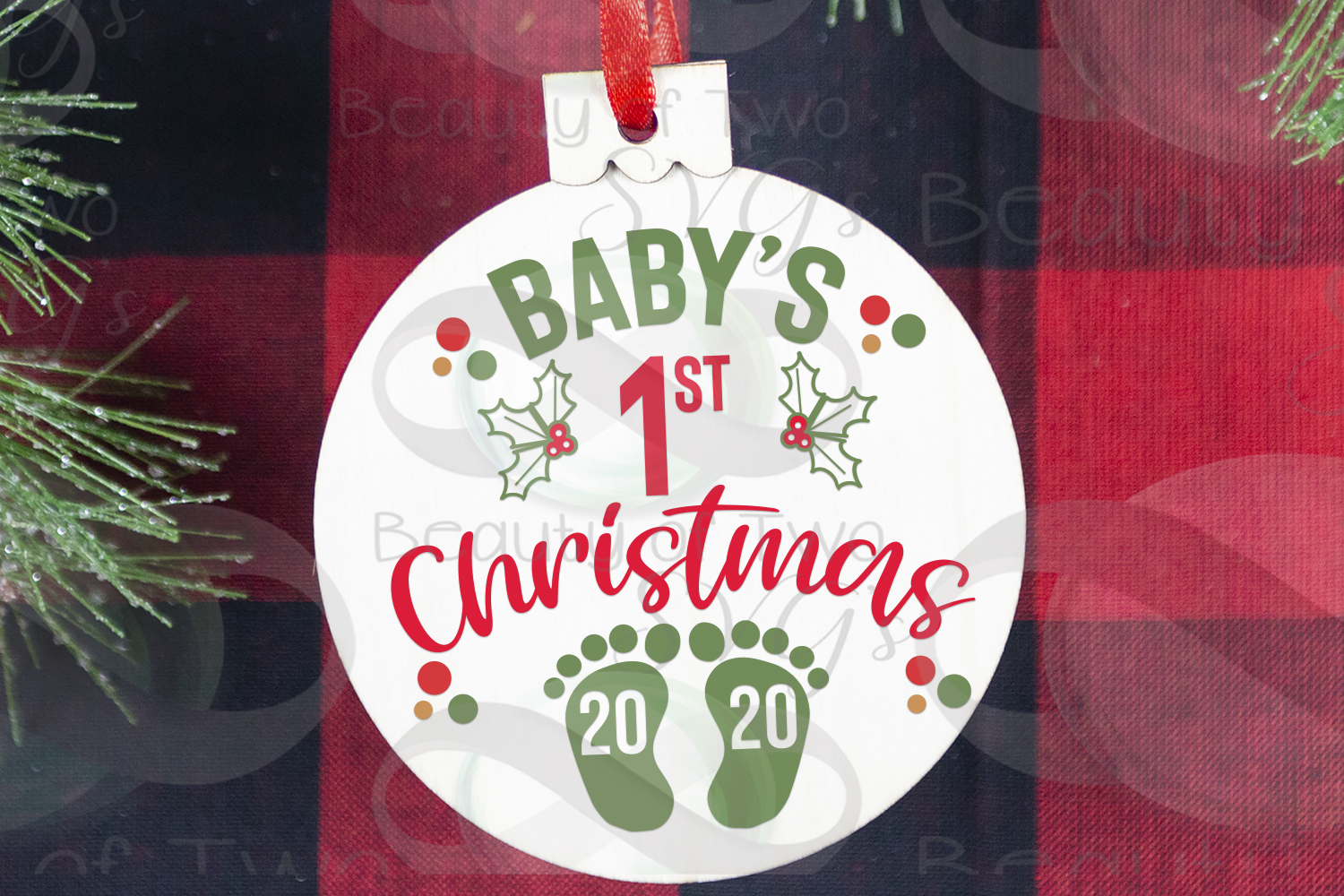 Download Christmas svg, Baby 1st Christmas ornament svg, 2020 svg ...