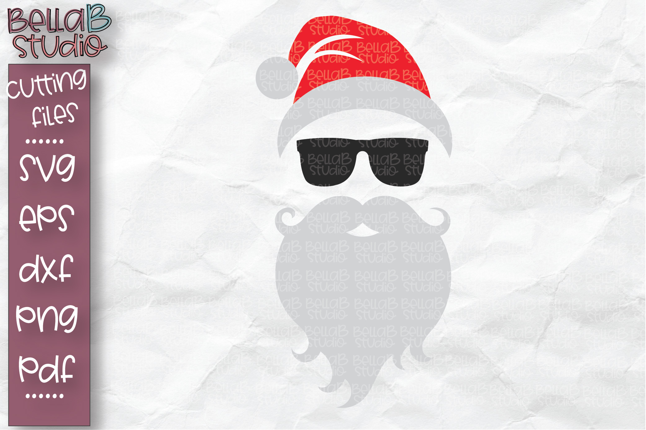 Download Christmas Svg Hipster Santa Svg Santa With Sunglasses 382445 Svgs Design Bundles 3D SVG Files Ideas | SVG, Paper Crafts, SVG File