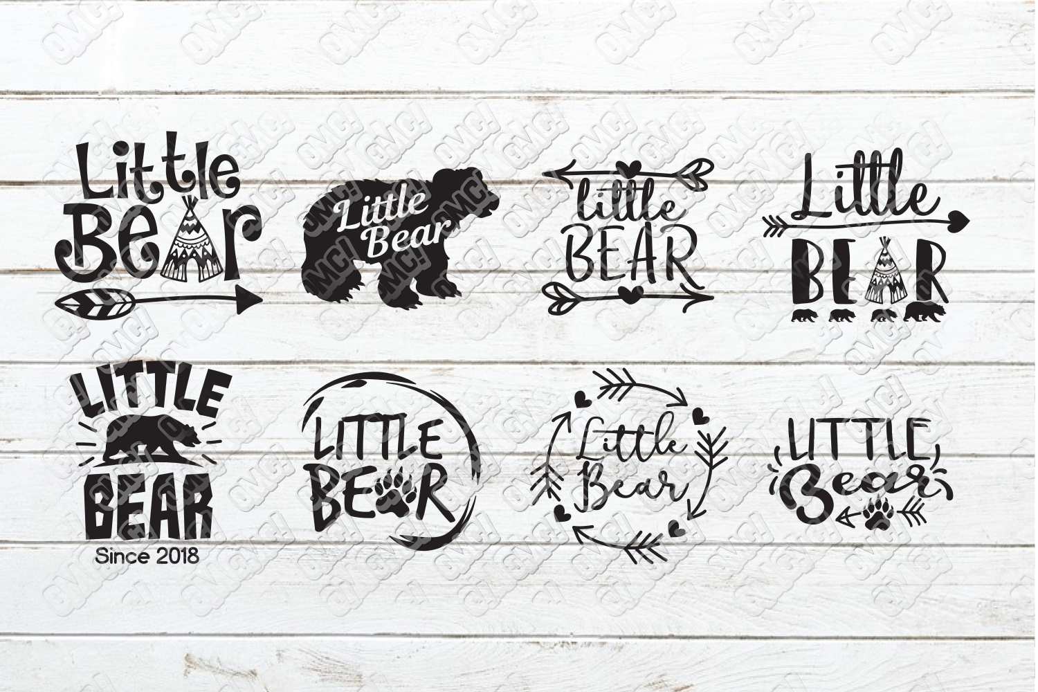 Download Bear Family SVG Bundle (78505) | Cut Files | Design Bundles