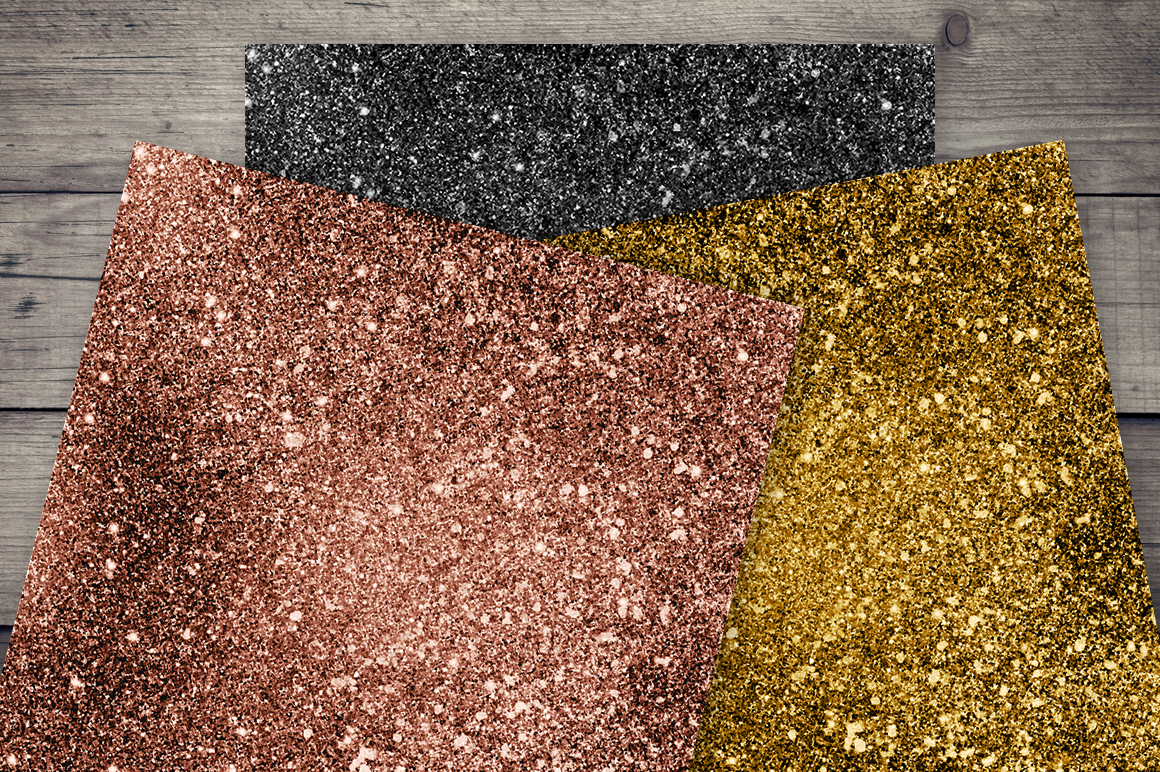 Metal Glitter Digital Paper (15354) Backgrounds Design Bundles