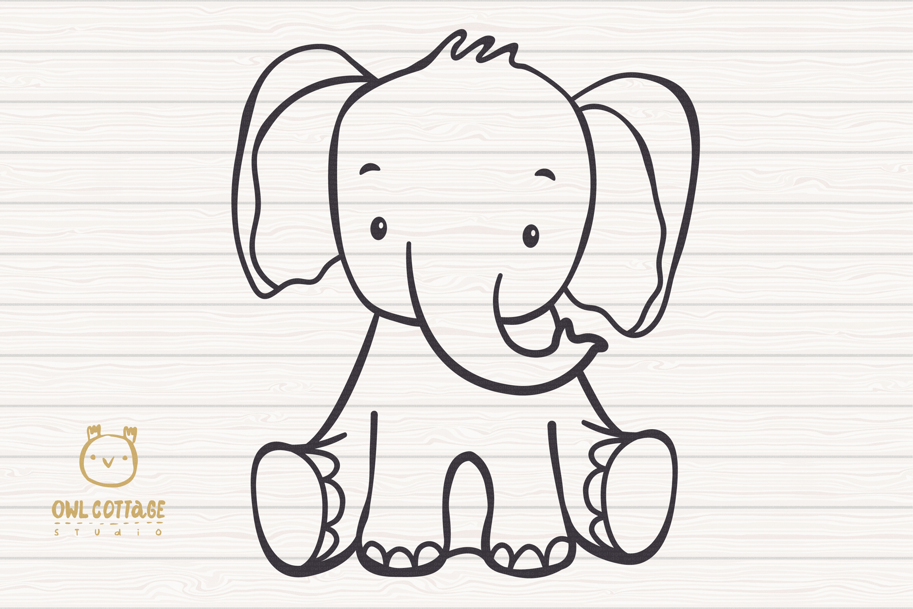 Free Free Free Baby Elephant Svg Cut File 219 SVG PNG EPS DXF File