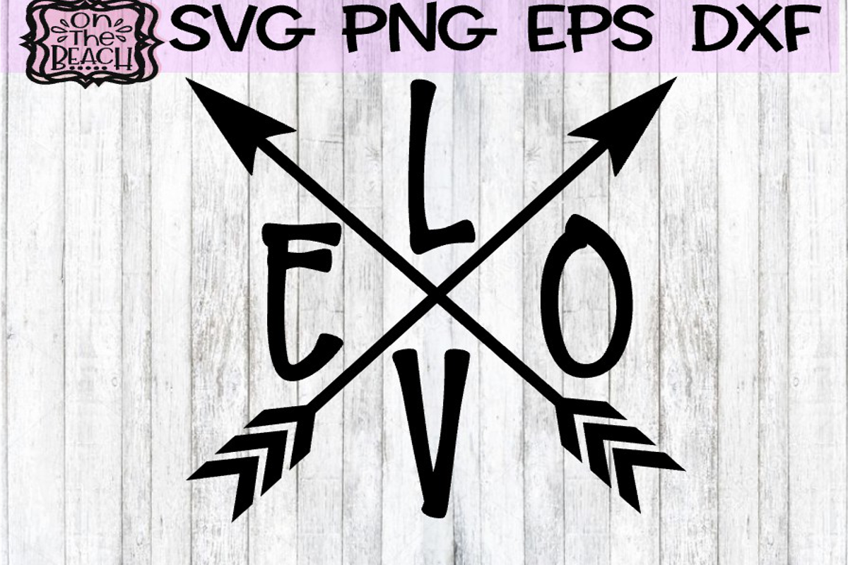 Valentine - Love - Love Arrows SVG PNG DXF EPS (211807 ...