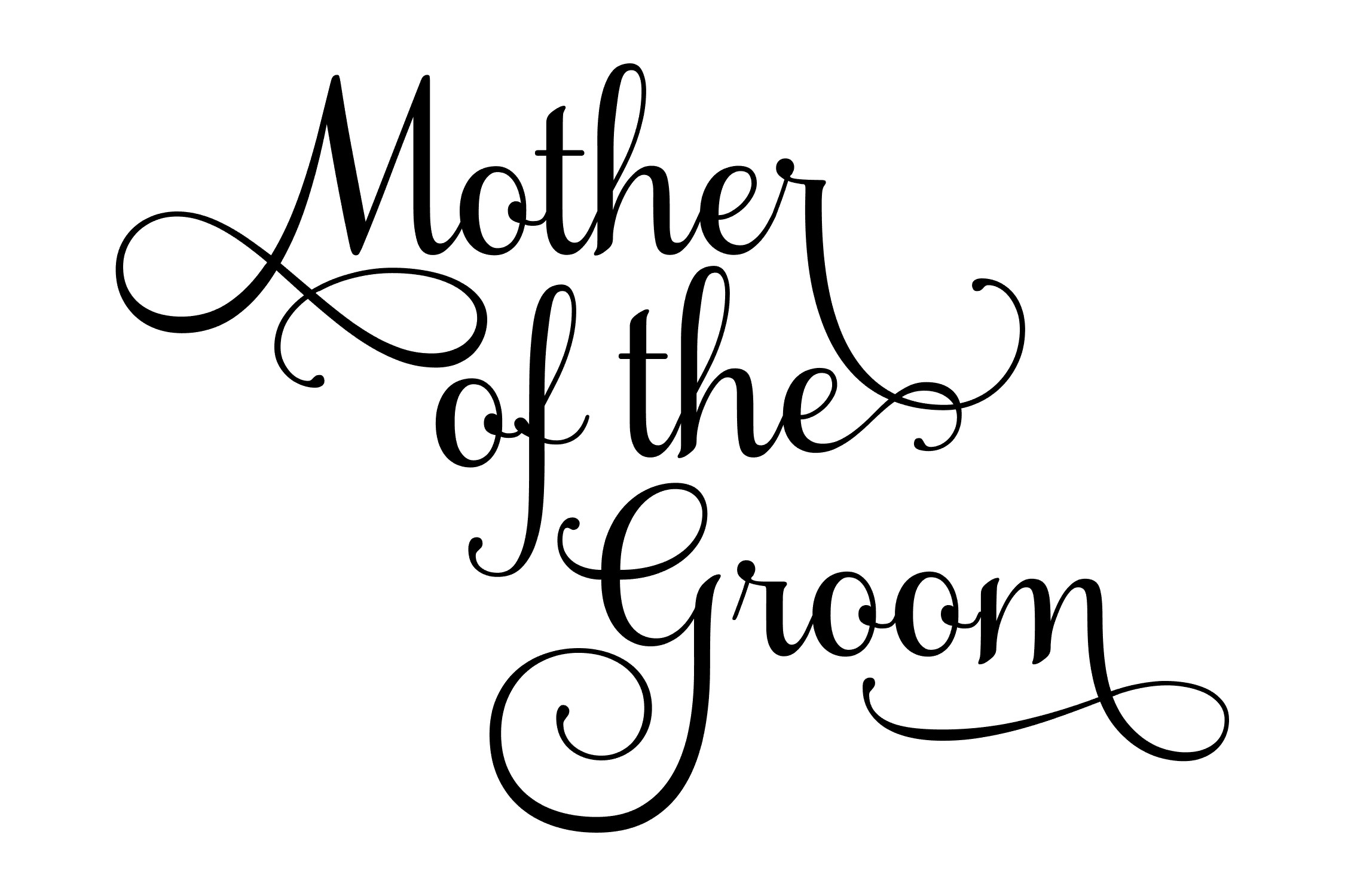 Download Mother of the Groom SVG