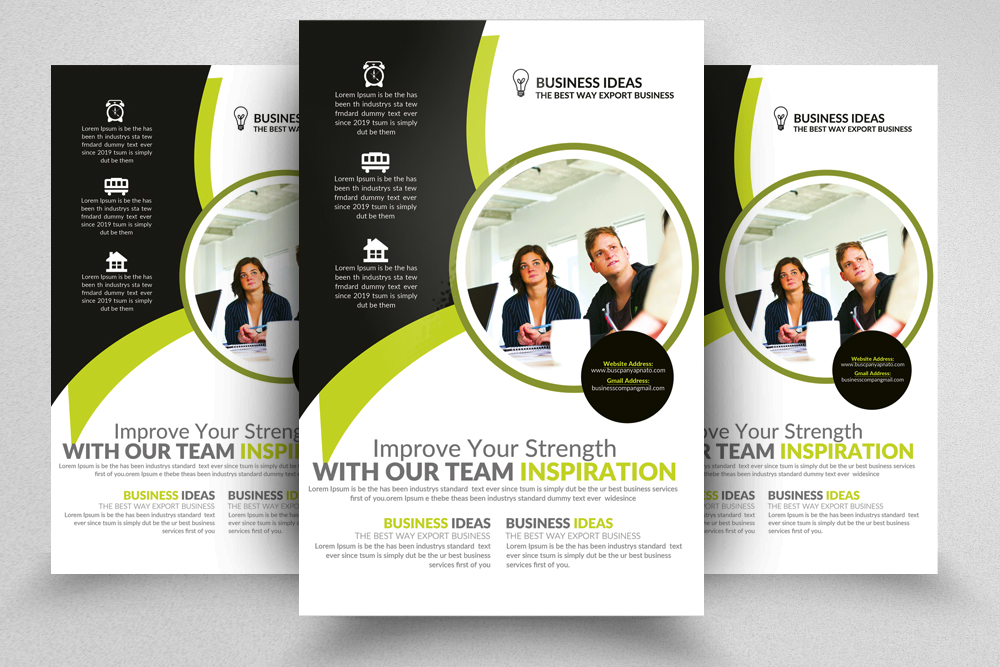Information Technology Consultants Flyer Templates