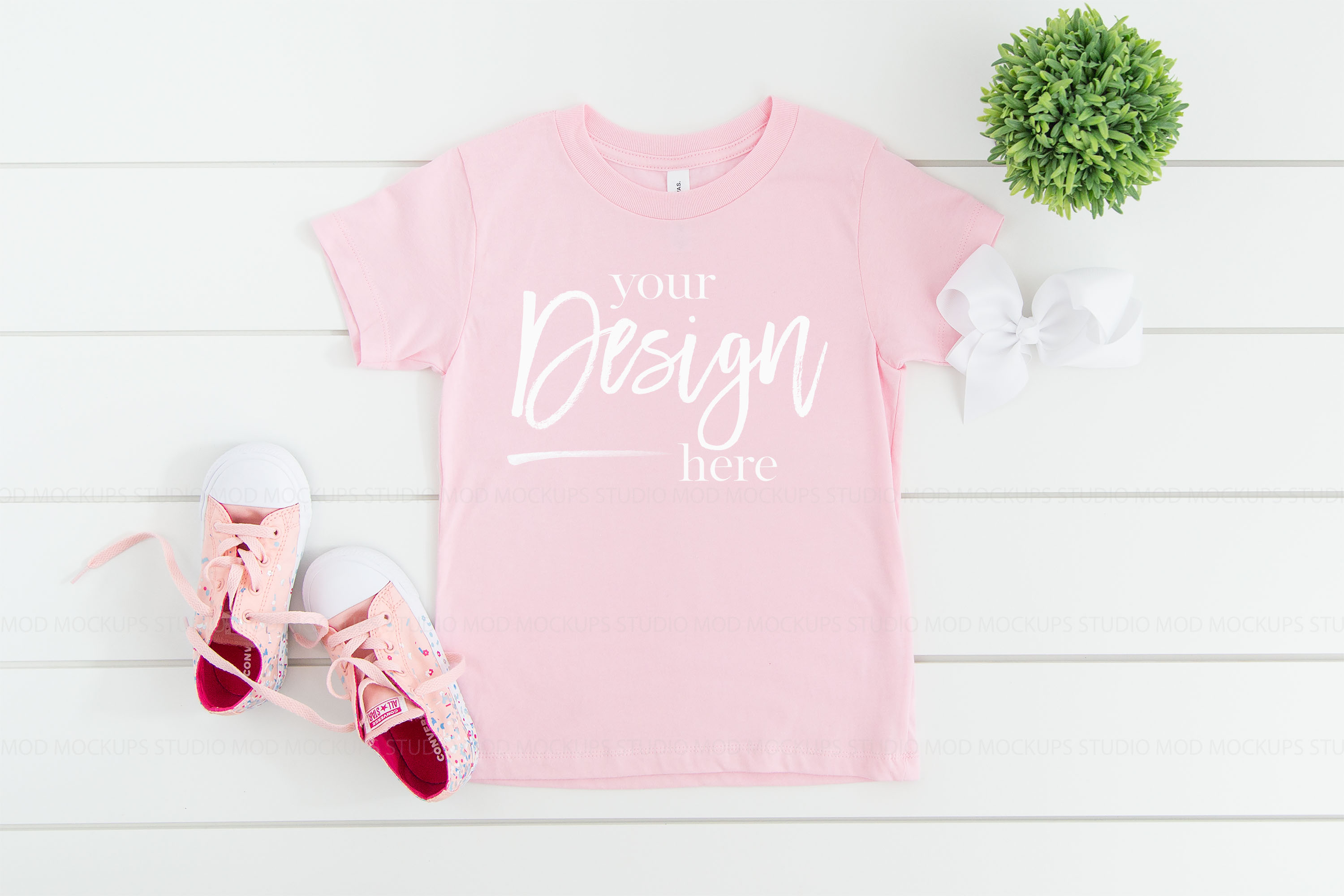 Download Mockup T-Shirt PINK | 3001T Bella Canvas Mockup