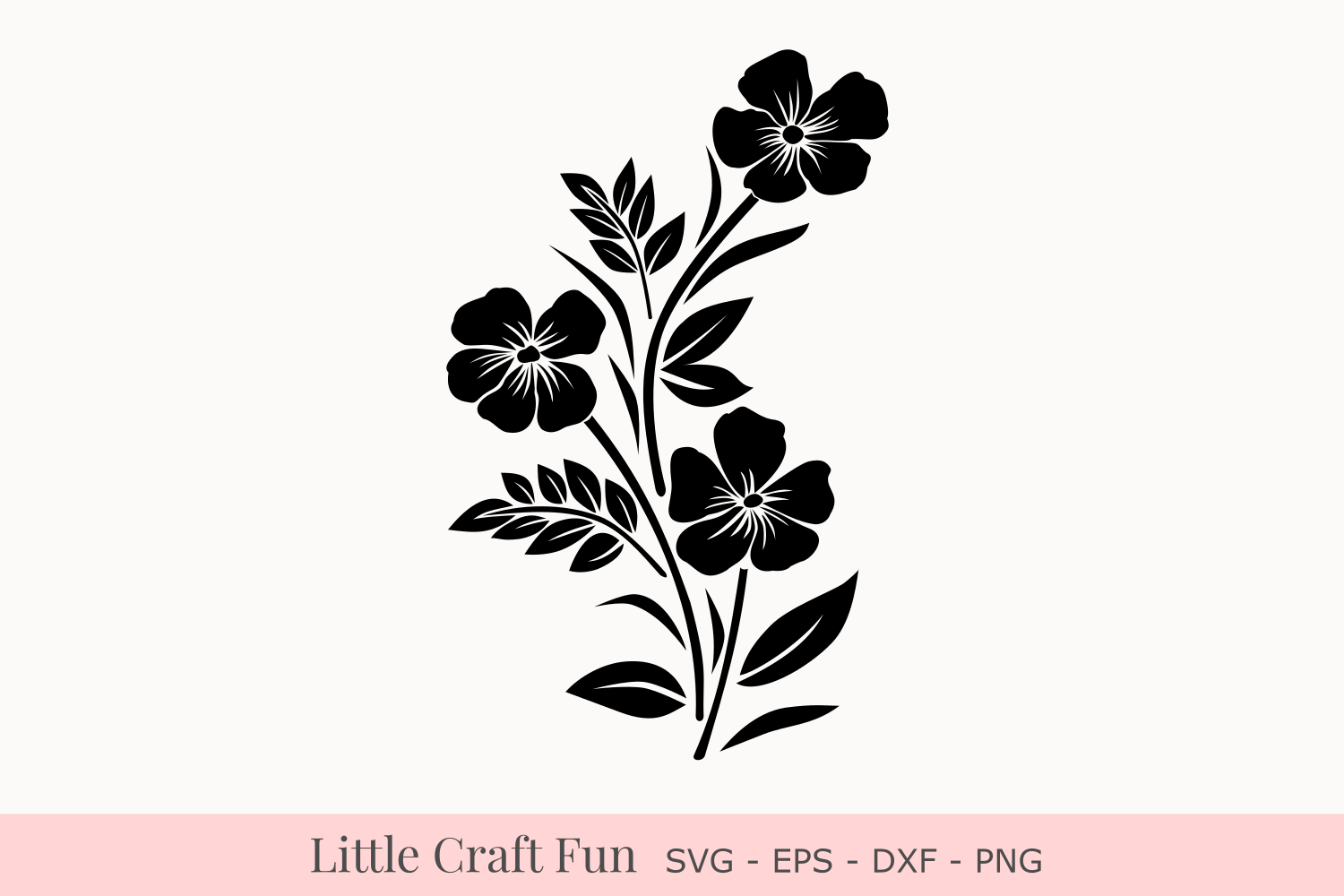 Download Flowers Silhouette Svg, Florals Silhouette Svg, Silhouette ...