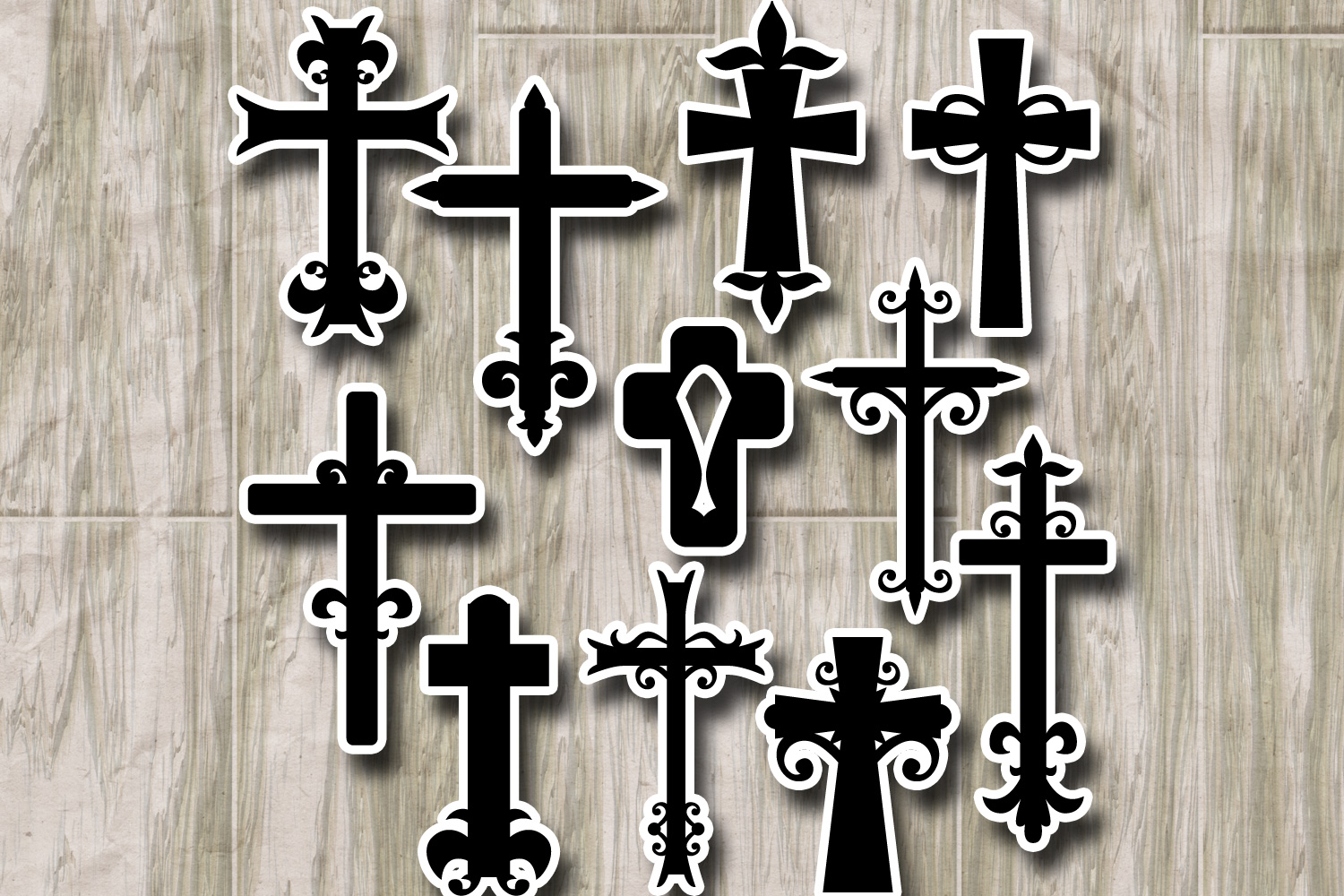 Download Religion Silhouette Crosses Graphics (87509 ...