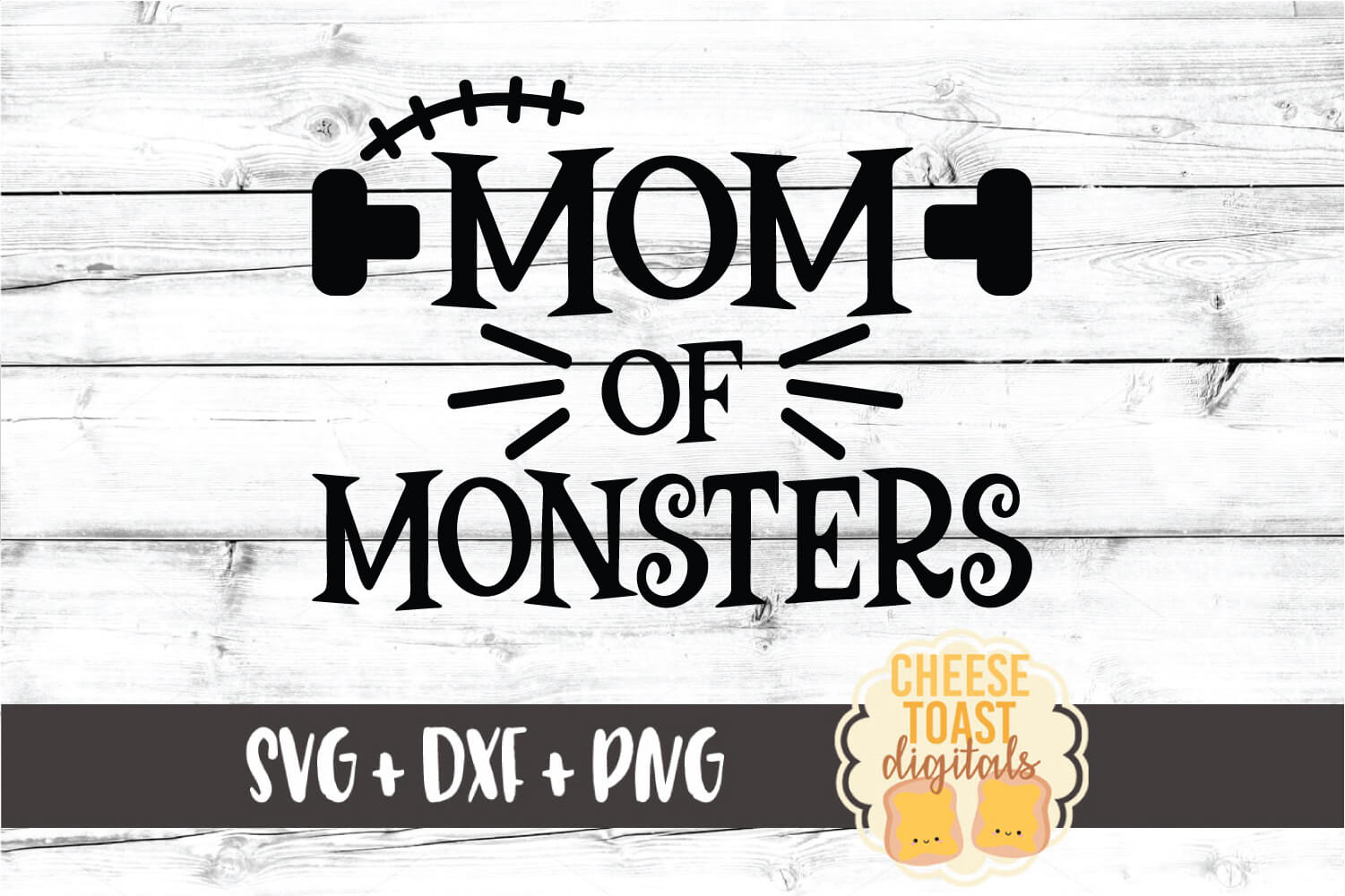 Mom Of Monsters - Halloween SVG PNG DXF Cut Files