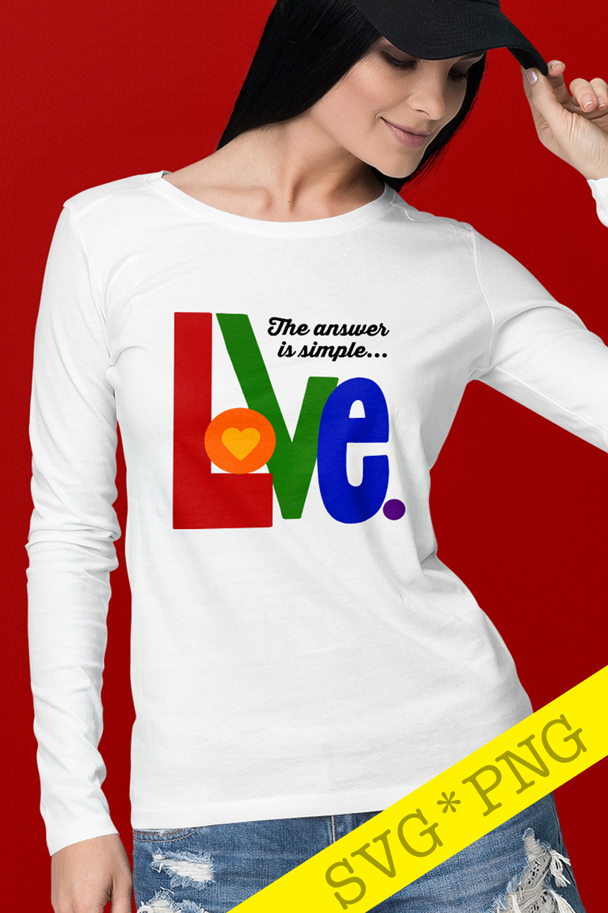 Download Rainbow SVG File for Cricut, Pride Quote SVG, Love Quote SVG