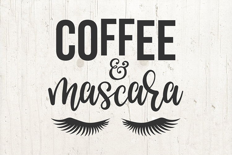 Download Coffee And Mascara Svg PNG Files - Coffee mug Sayings Svg