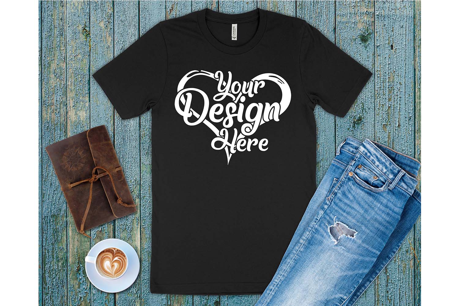 Download Bella Canvas 3001 Mockup Bundle T-Shirt Mock Ups 148