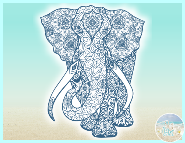 Free Free 122 Elephant Zentangle Svg SVG PNG EPS DXF File