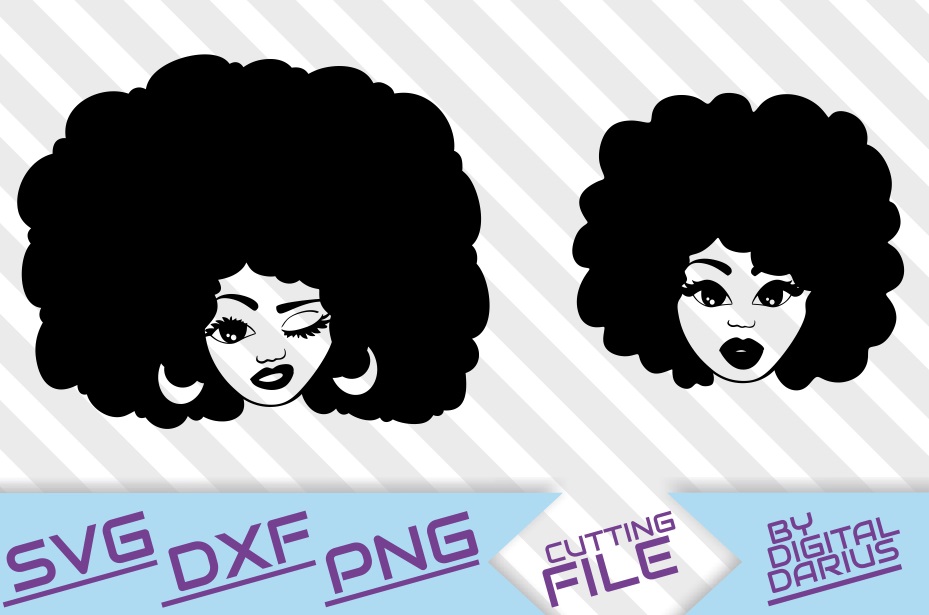 Free Free 166 Black Woman Face Silhouette Afro Woman Svg Free SVG PNG EPS DXF File