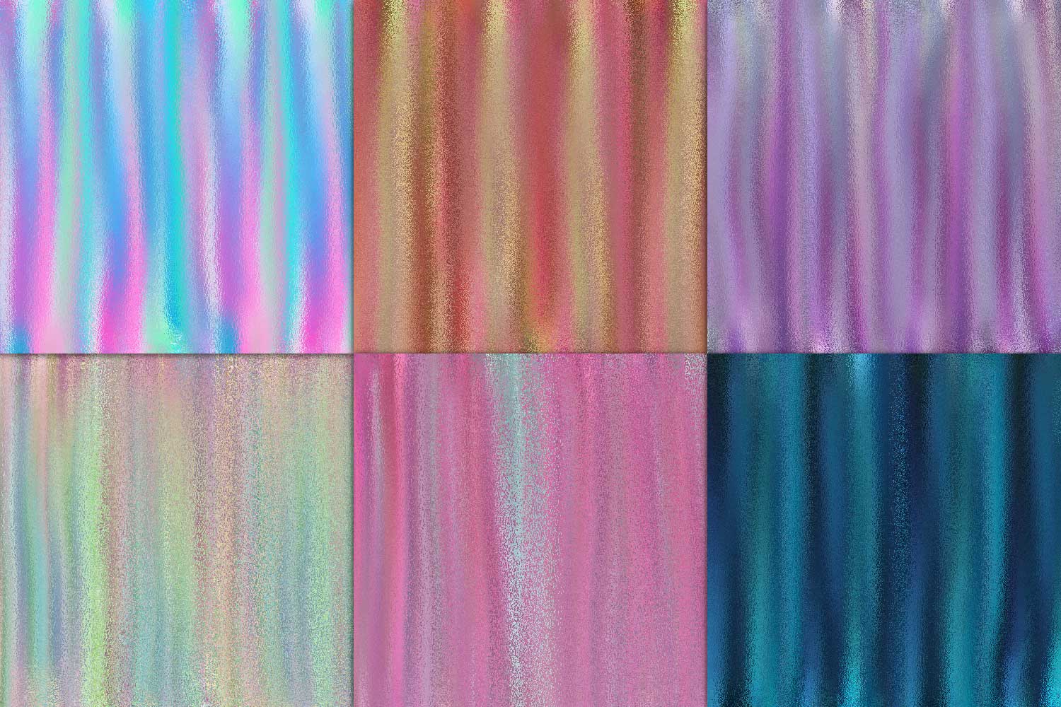 Iridescent foils digital paper