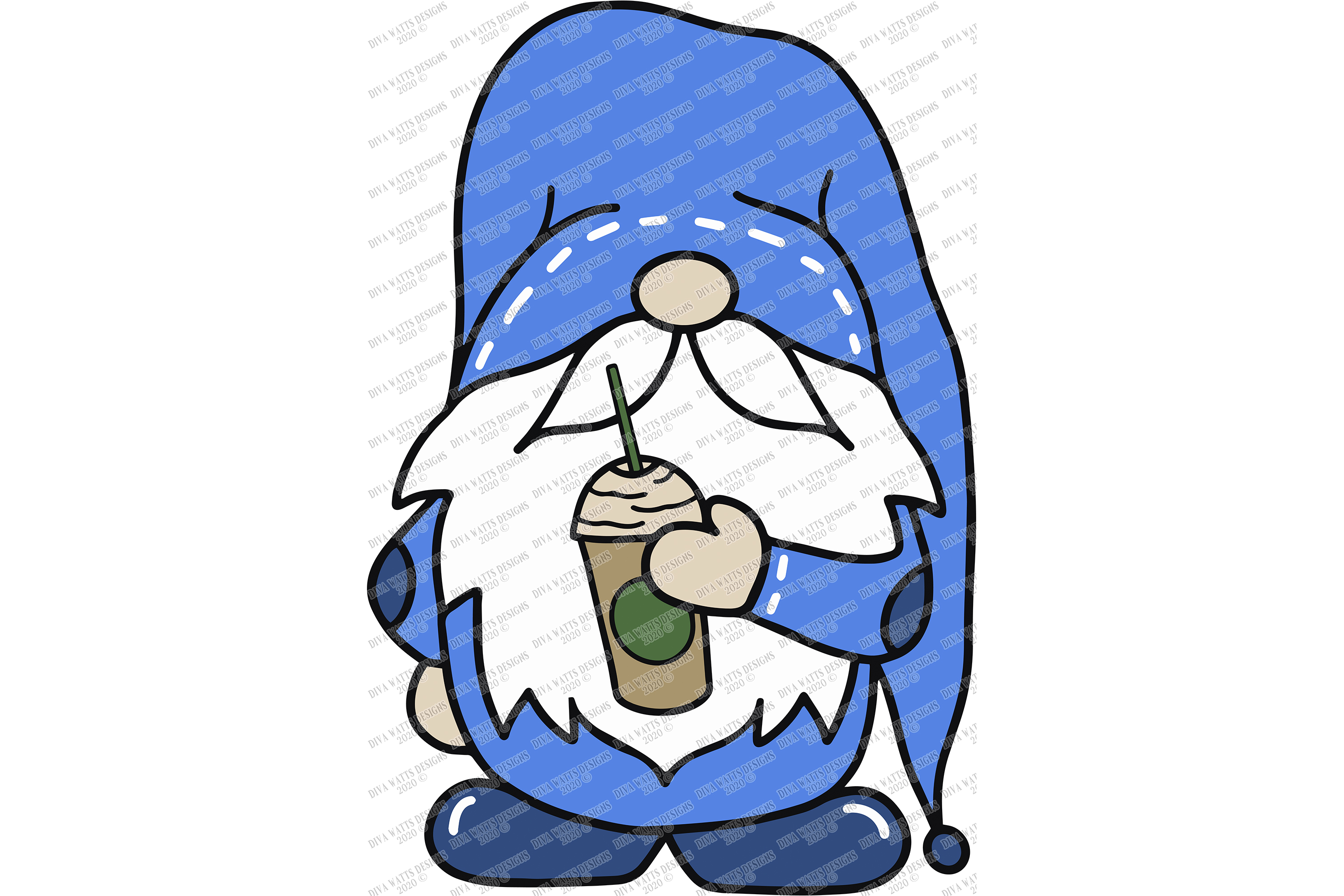 Free Free Coffee Gnome Svg 727 SVG PNG EPS DXF File
