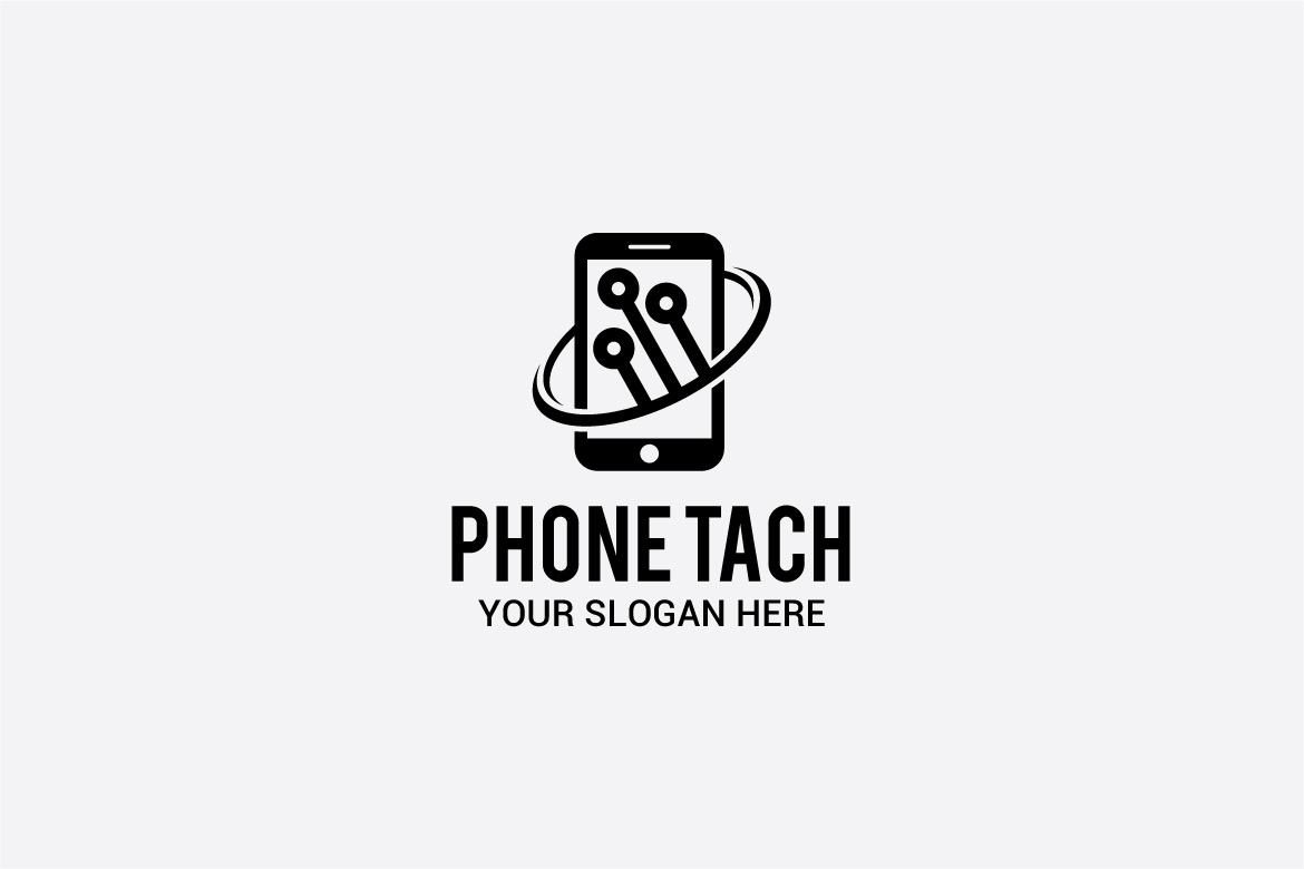 Phone Tech Logo 420475 Logos Design Bundles