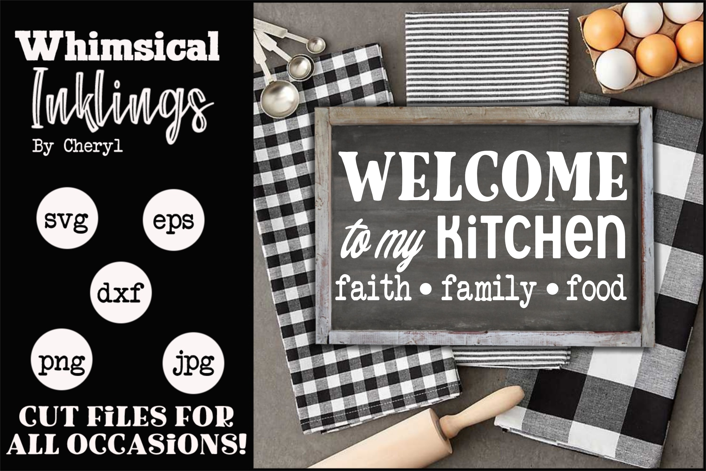 Download Faith Family Food-Kitchen SVG