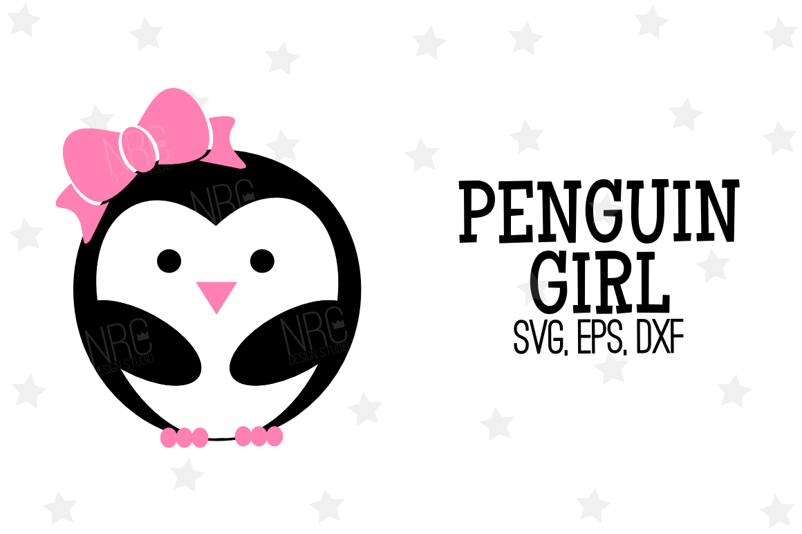 Download Penguin Girl SVG File