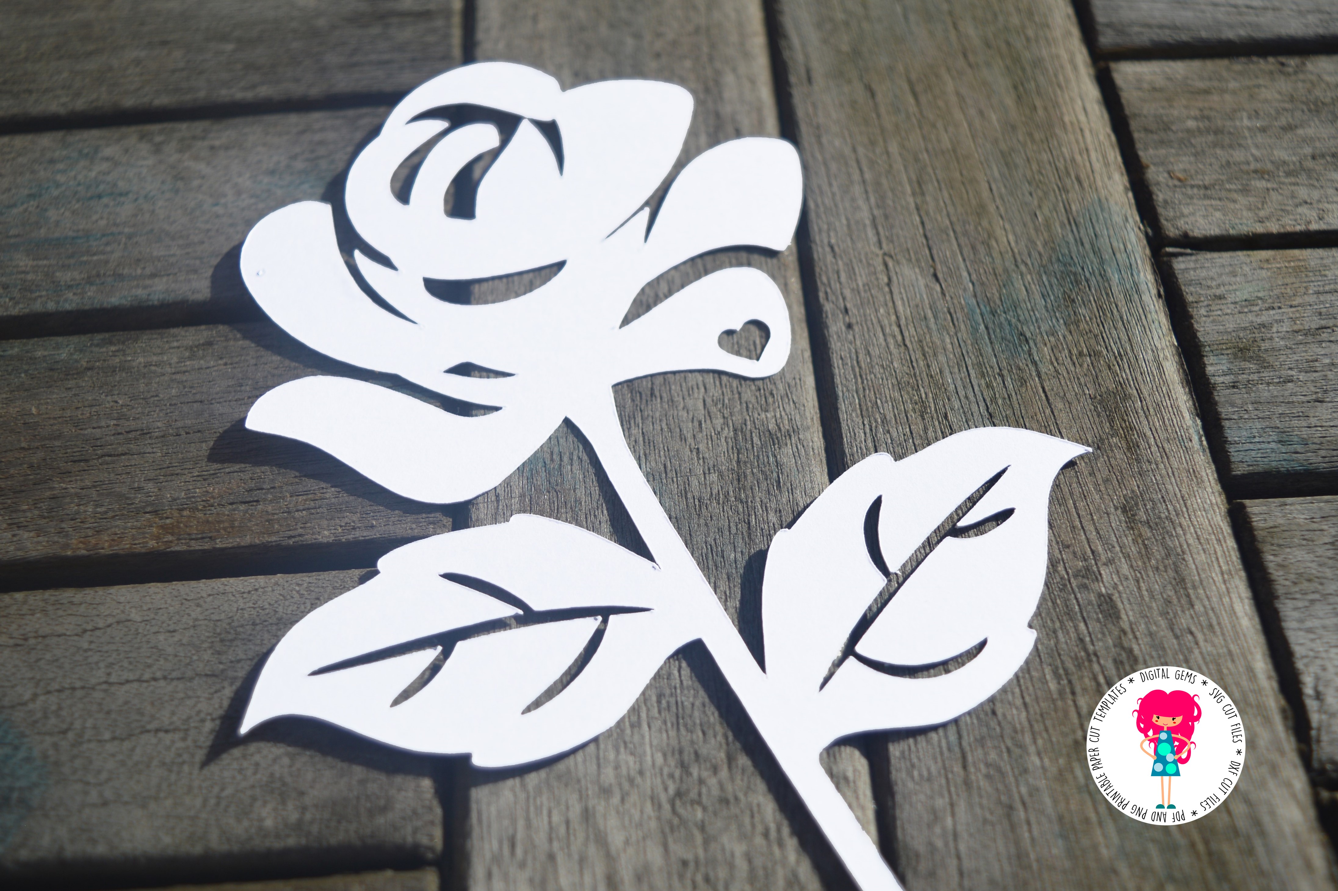 1713+ Free Paper Rose SVG Cut - Free SVG Cut Files | SVGly for Crafts