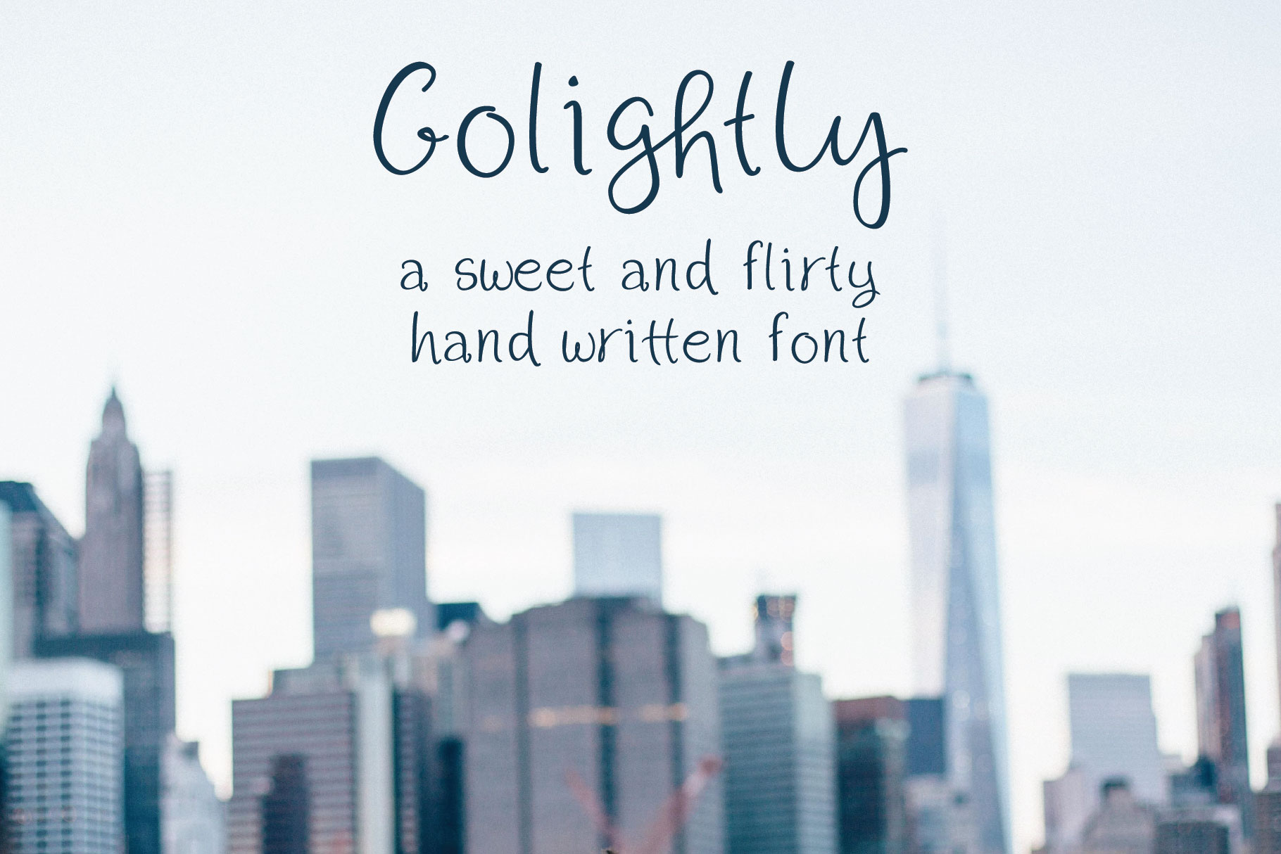 Free Golightly Script Fonts