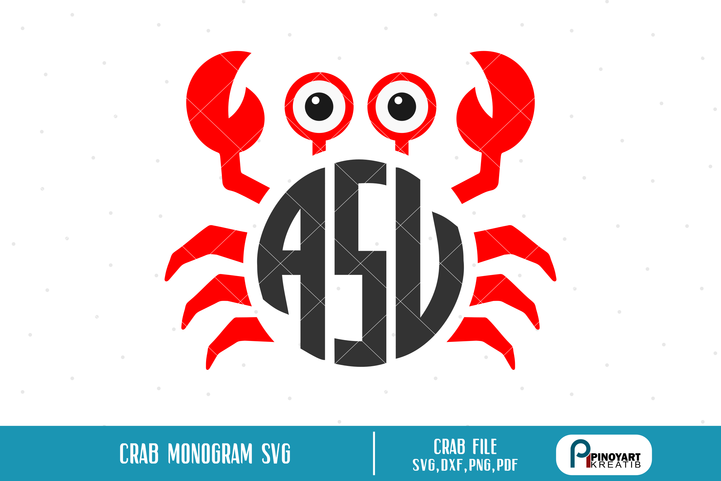 Download crab monogram svg,crab monogram,crab svg,crab svg file,crab