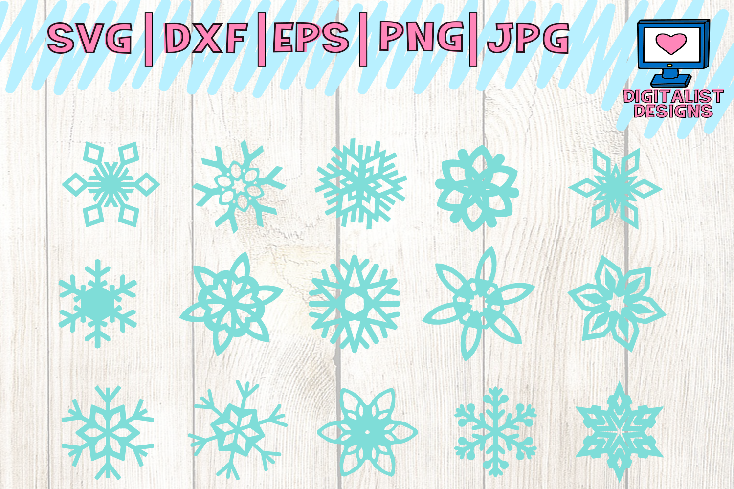 Snowflake svg bundle, christmas svg, winter svg