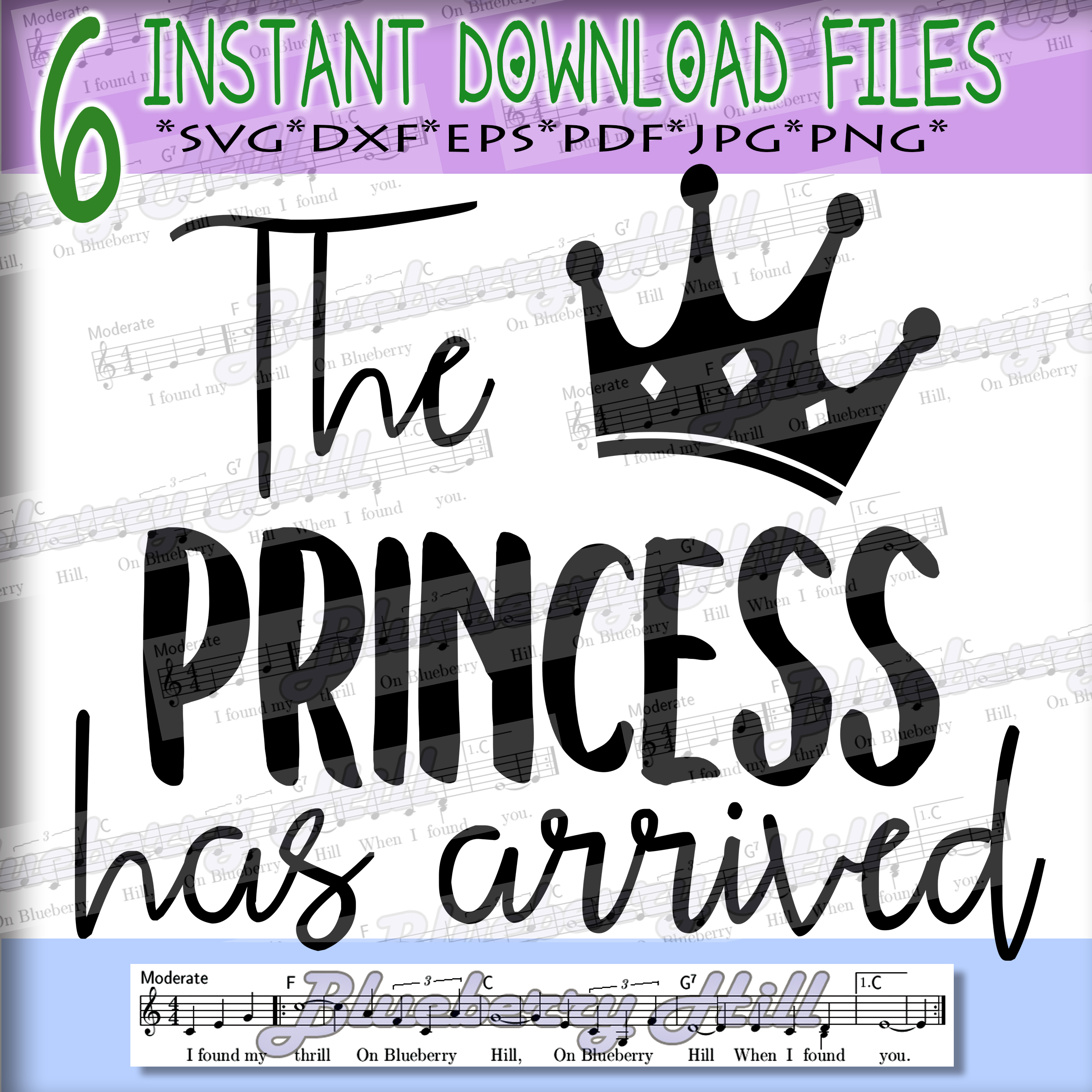 Download The Princess Has Arrived SVG - Princess Crown SVG file ...