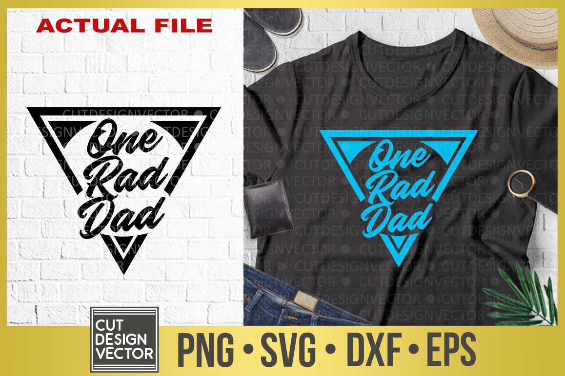 Download One Rad Dad SVG (304597) | SVGs | Design Bundles