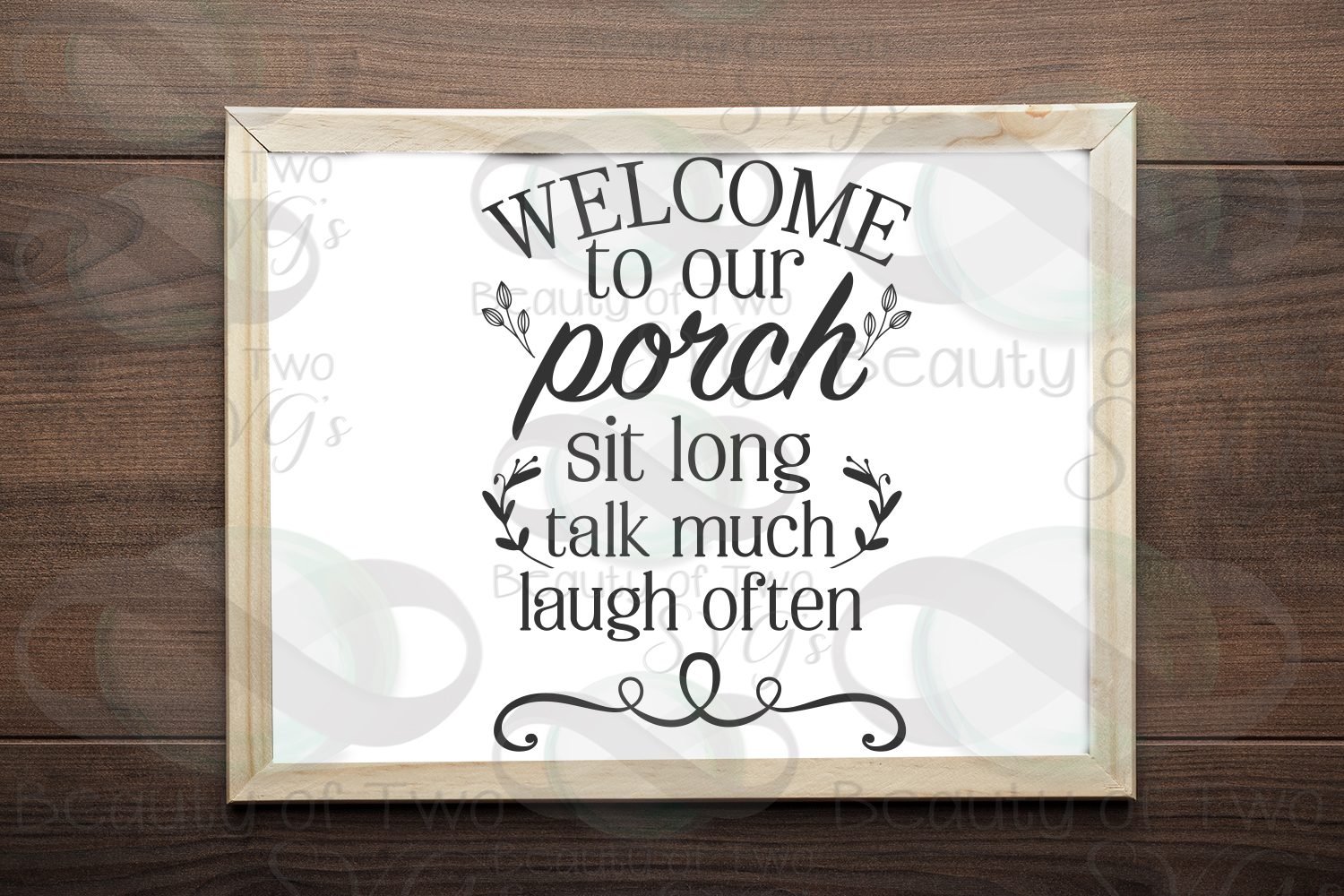 Download Welcome to our porch sign svg, Summer Farmhouse svg and png,