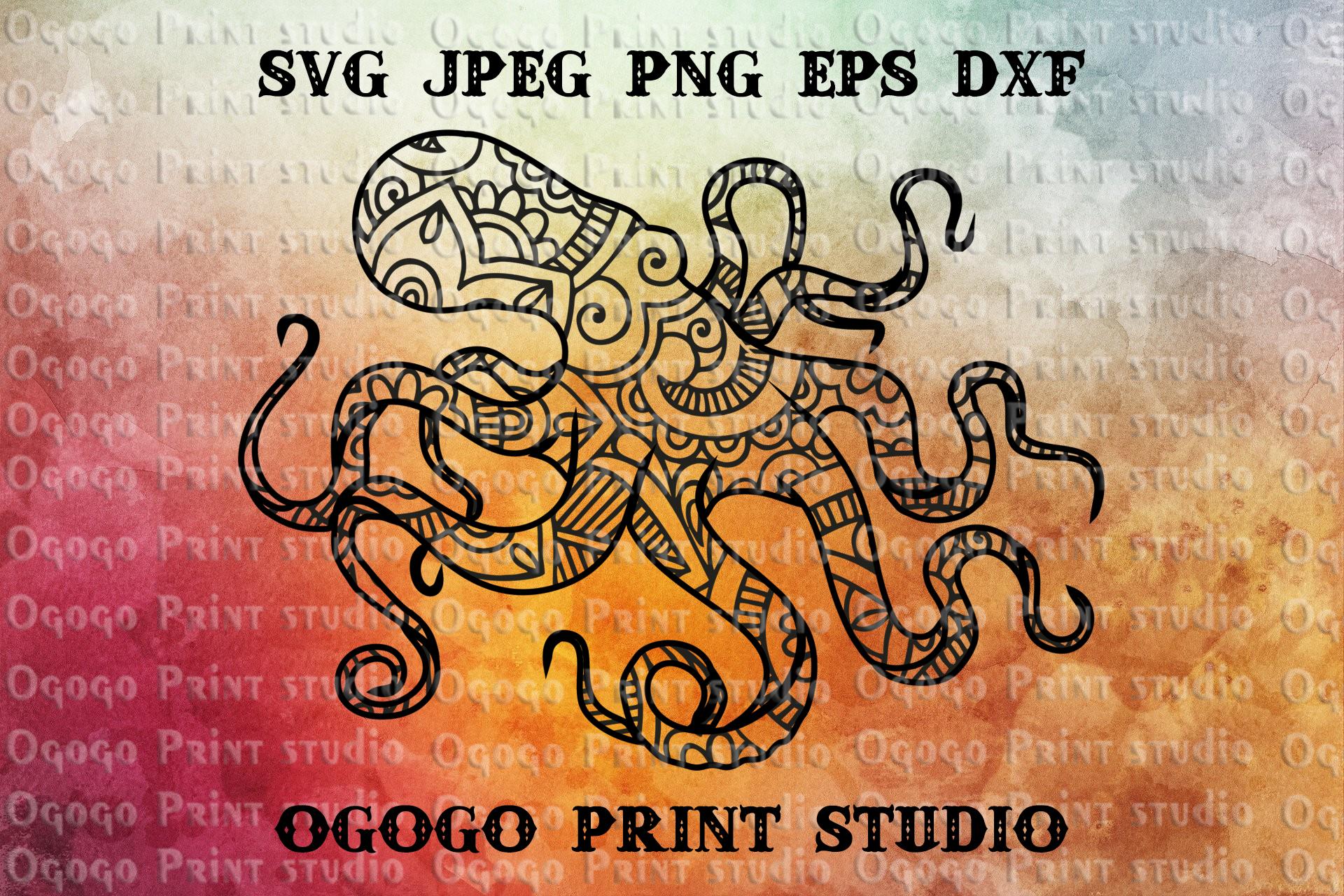 Free Free Layered Octopus Svg 587 SVG PNG EPS DXF File