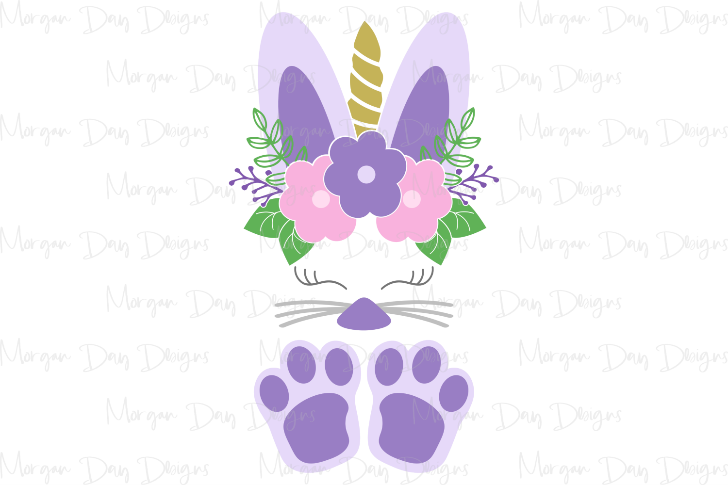 Download Unicorn - Bunny - Easter SVG, DXF, AI, EPS, PNG, JPEG