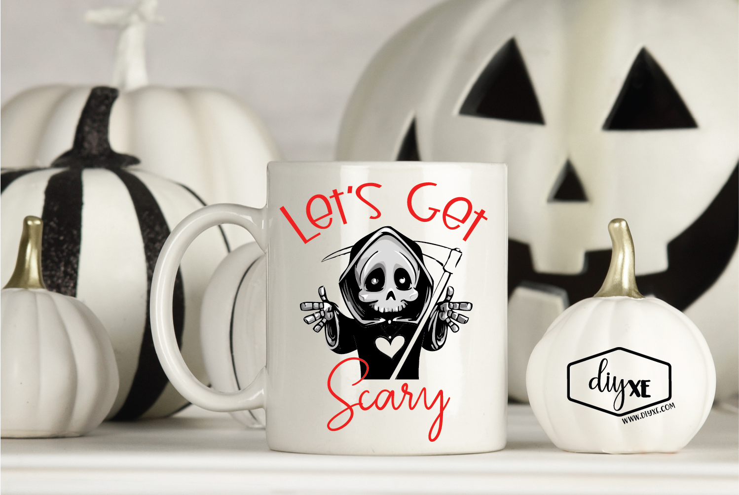 Download Let's Get Scary - A Halloween Sublimation Graphic (312583 ...