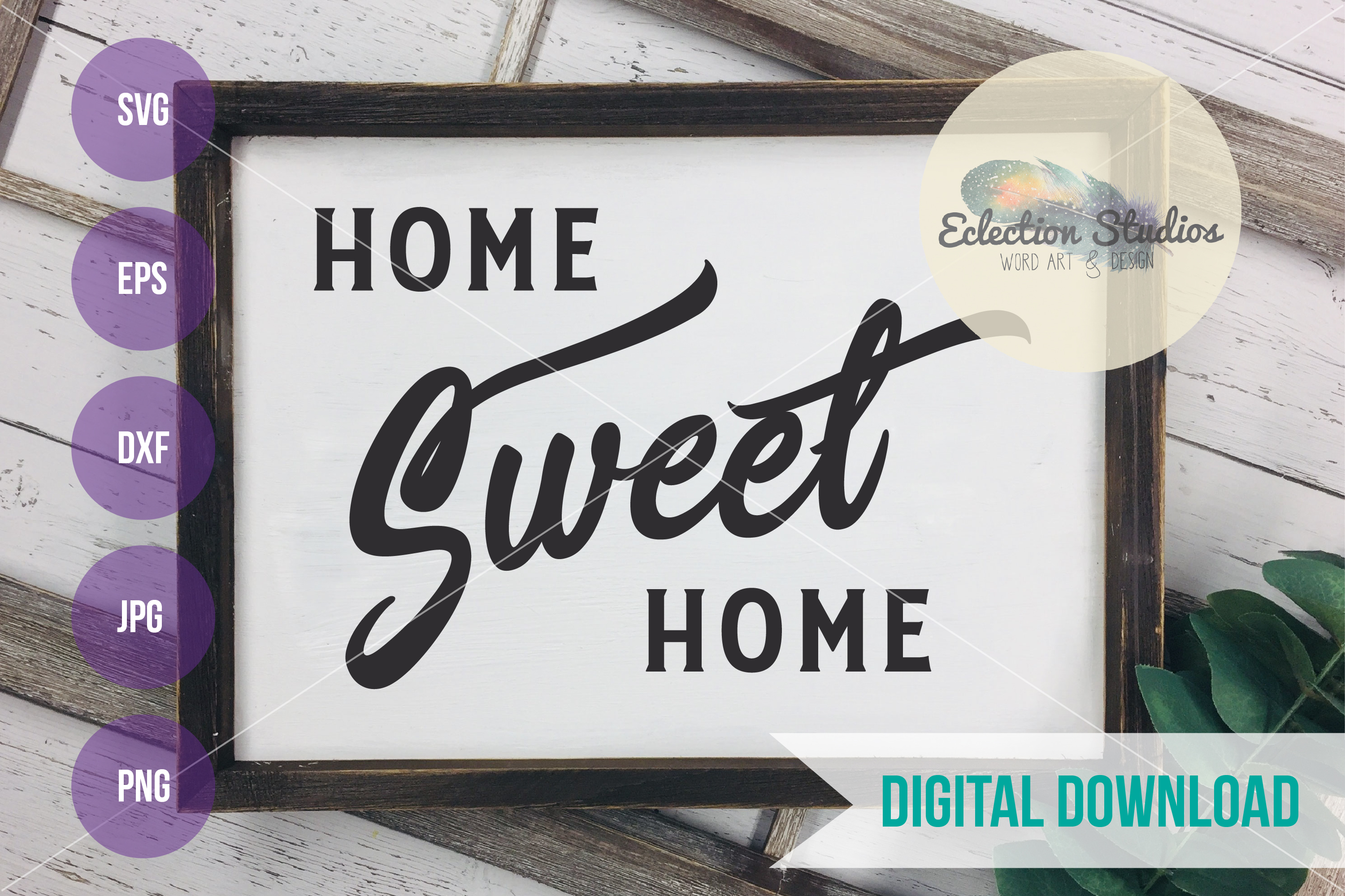 Home SVGs, Home Sweet Home, Word Art for Sign makers