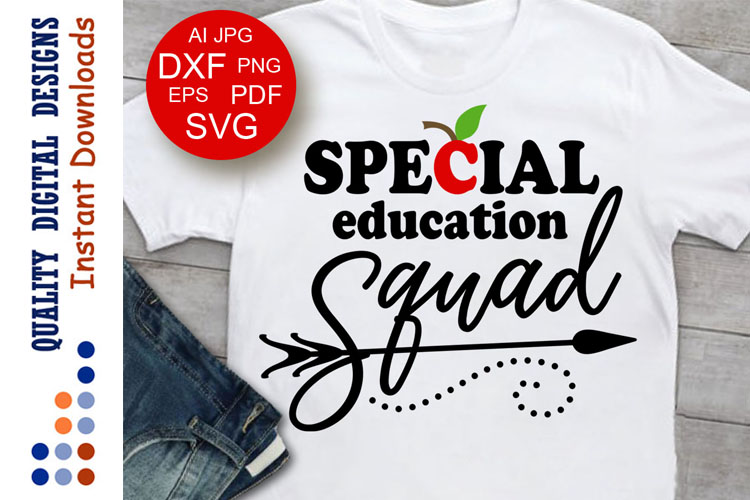 Download Special Education squad svg Back to School svg Teacher shirt