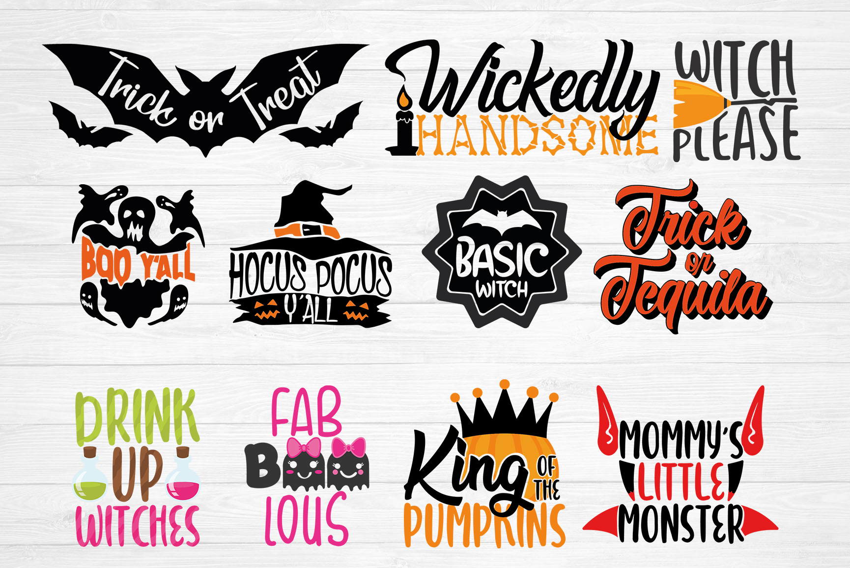 Download Halloween Bundle SVG 11 Designs - Part 2