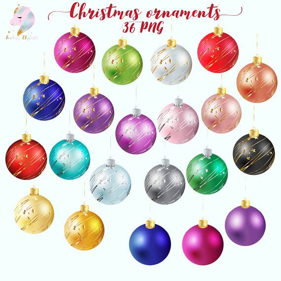 Christmas Balls Clipart