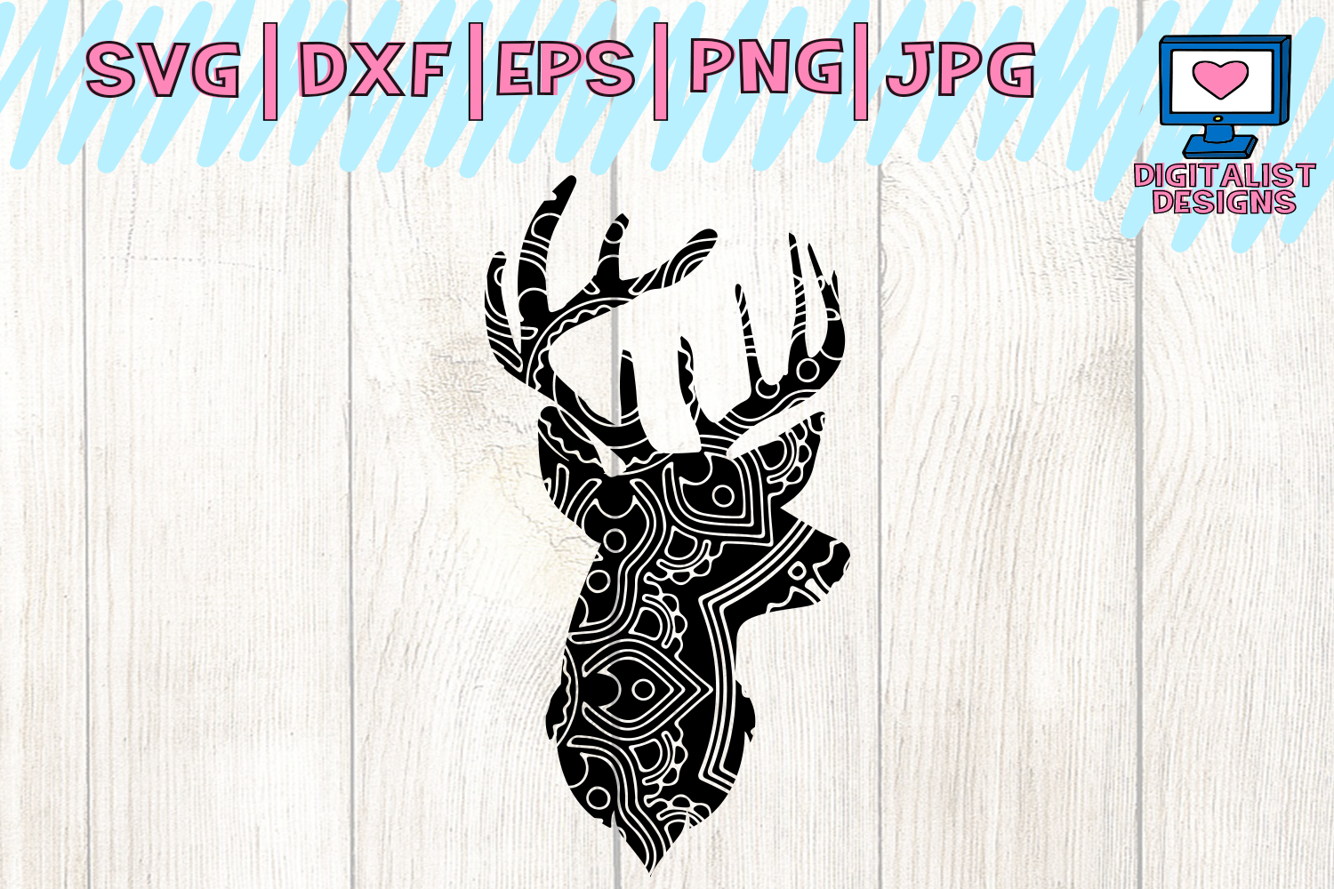 Free Free Cricut Mandala Animals 379 SVG PNG EPS DXF File