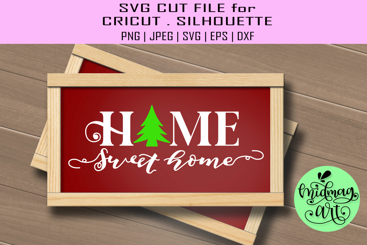 Download Home sweet home sign svg, christmas wood sign svg
