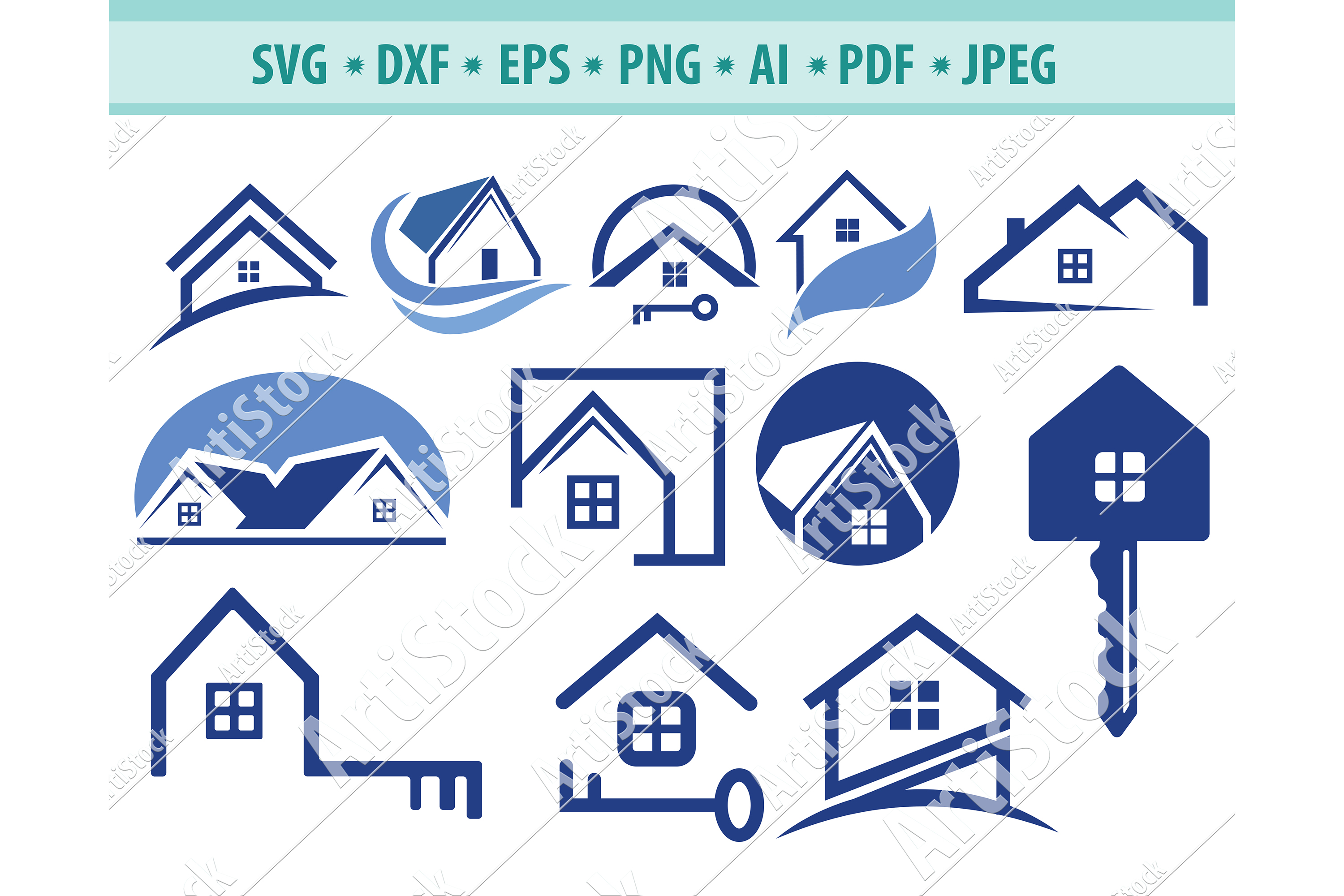 House svg, Realtor logo Svg, Real estate svg, Dxf, Png, Eps (430447 ...