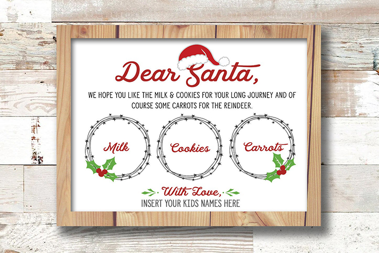 Santa Cookies And Milk SVG for Cricut